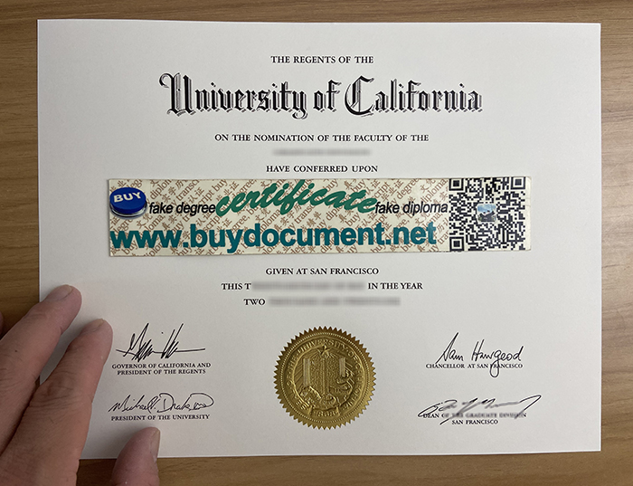 UCSF diploma