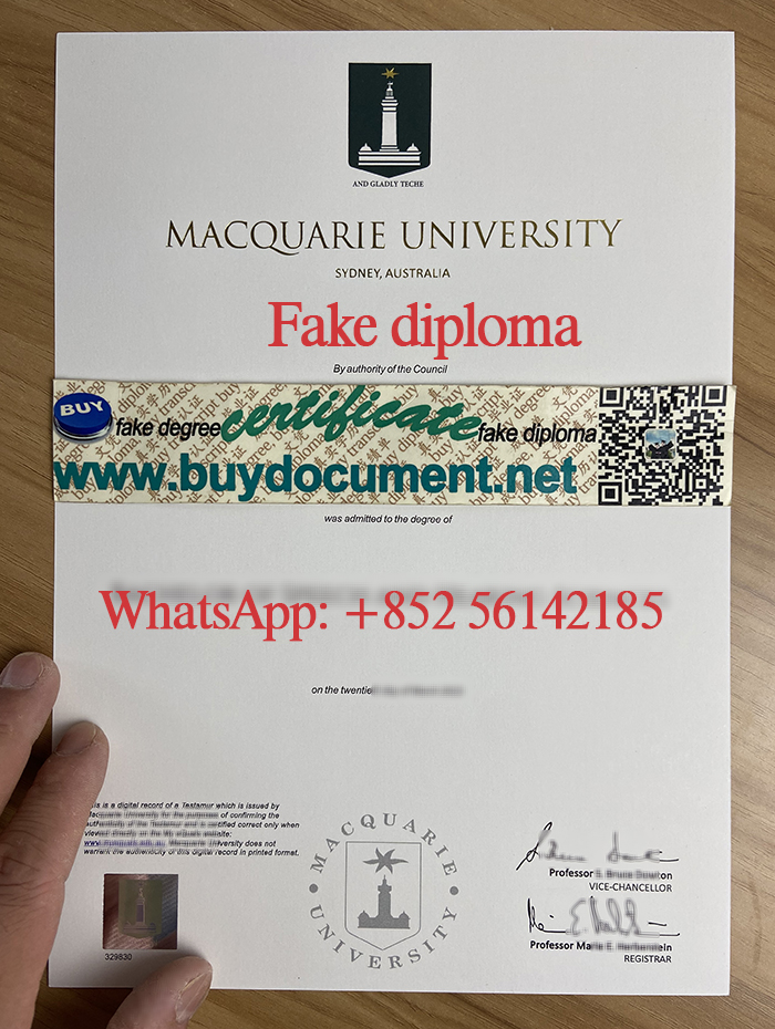 Macquarie University diploma, Fake Macquarie University degree, buy diploma.