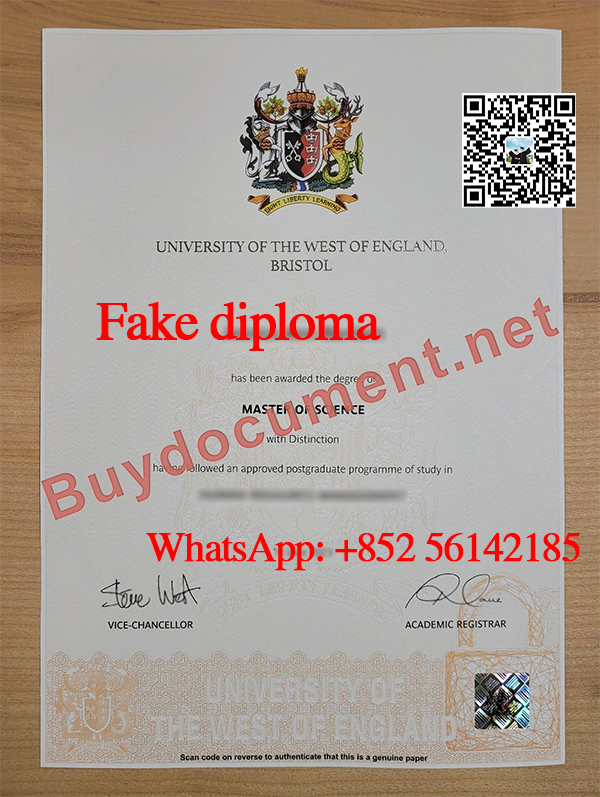 Buy UWE Bristol diploma, Get a fake UWE Bristol degree.