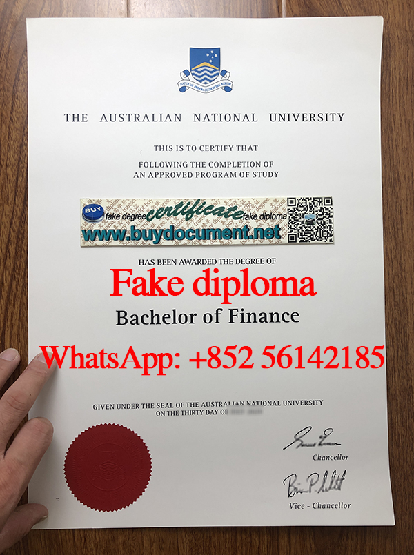 Fake Australian National University diploma, ANU degree