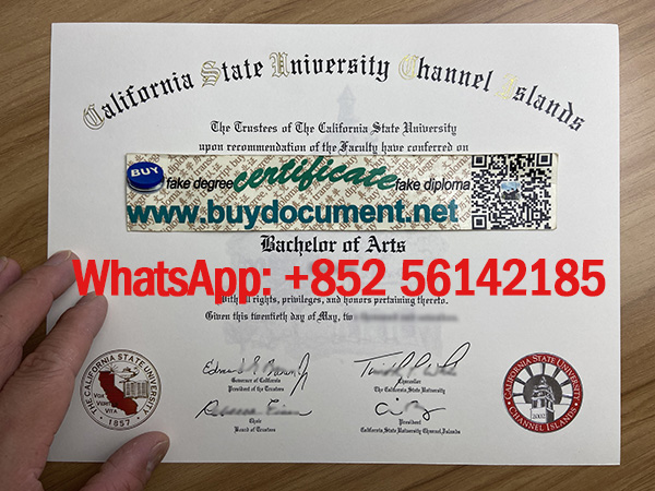 Get a fake CSU Channel Islands diploma. Buy CSUCI diploma.