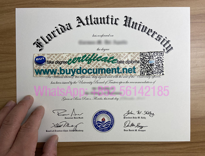 Buy Florida Atlantic University diploma. Florida Atlantic degree for sale. FAU diploma. 