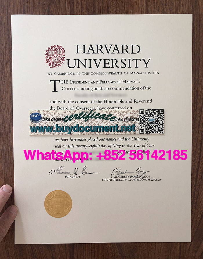 Buy Harvard University diploma. Fake Harvard University degree. Master's degree from Harvard University. 